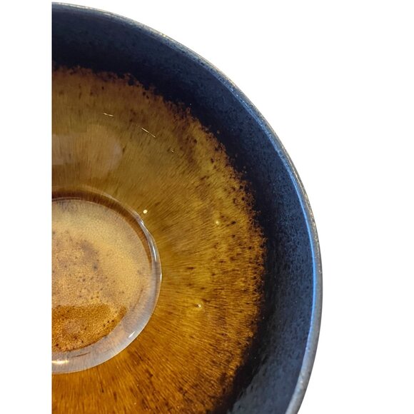 NEW Joseph Abboud Solaris Constellation Brown Drip Glaze Soup Cereal Bowls - Picture 9 of 14